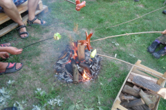 oheň na konec léta v Jundrově